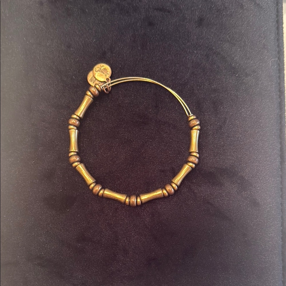 Alex and Ani Gold Beaded Bracelet